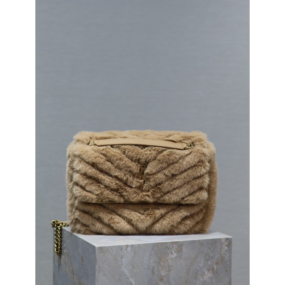 Ysl niki 28×20.5×8.5cm shearling Bags