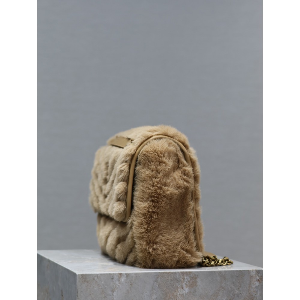 Ysl niki 28×20.5×8.5cm shearling Bags