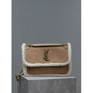 Ysl niki bag fur 28×20×8.5cm Bags
