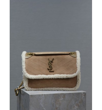 Ysl niki bag fur 28×20×8.5cm