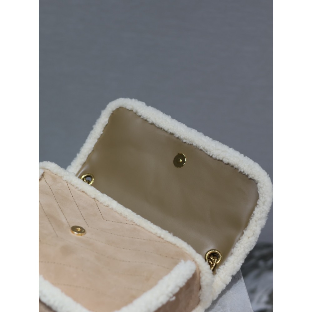 Ysl niki bag fur 28×20×8.5cm Bags