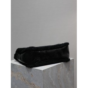 Ysl niki 28×20.5×8.5cm black fur Bags