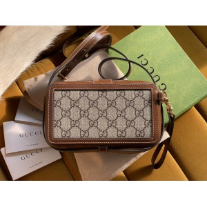 GG mini bag with clasp closure 614368 18/10.5/6.5cm 