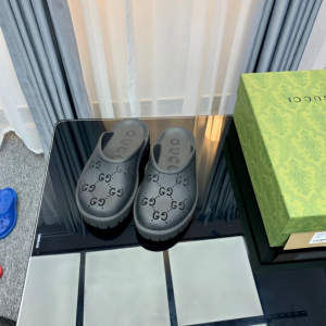 Gucci rubber clogs low heel Shoes