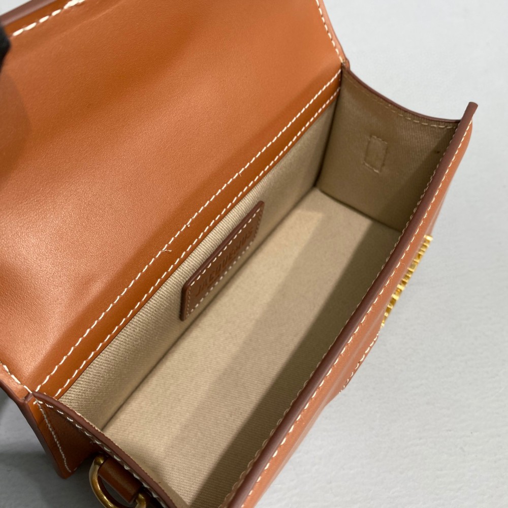 Jacquemus bambino 18x6x7cm brown Bags