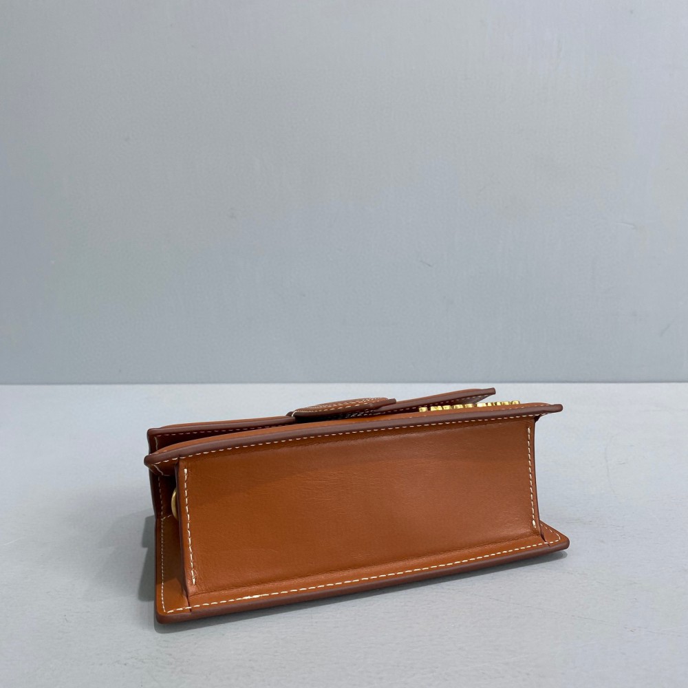 Jacquemus bambino 18x6x7cm brown Bags