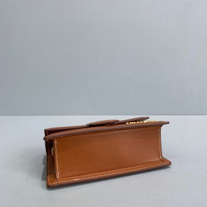 Jacquemus bambino 18x6x7cm brown Bags