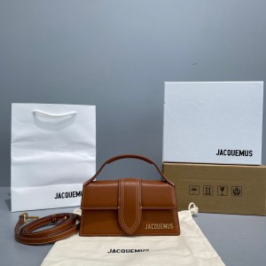 Jacquemus bambino 18x6x7cm brown Bags