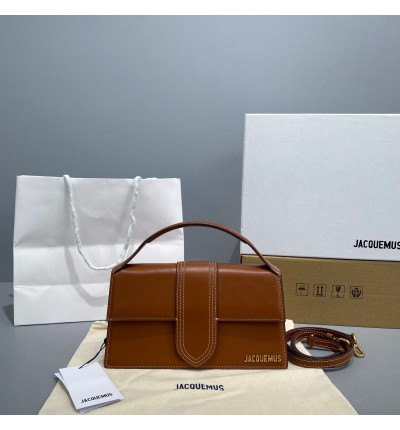 Jacquemus bambino 24x13x7cm brown