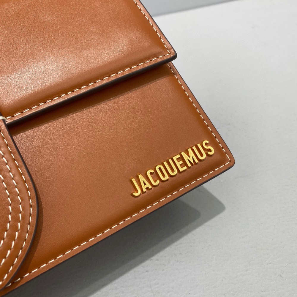 Jacquemus bambino 24x13x7cm brown Bags