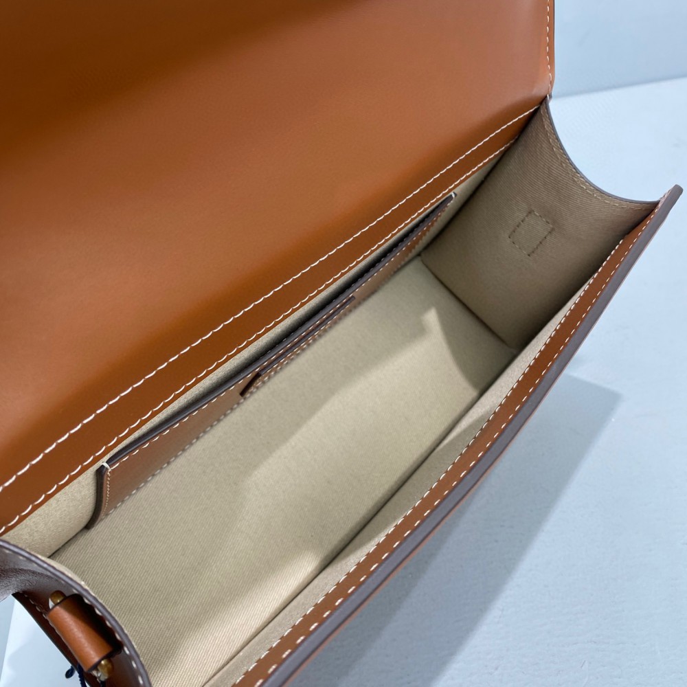 Jacquemus bambino 24x13x7cm brown Bags