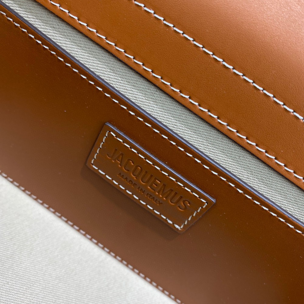 Jacquemus bambino 24x13x7cm brown Bags