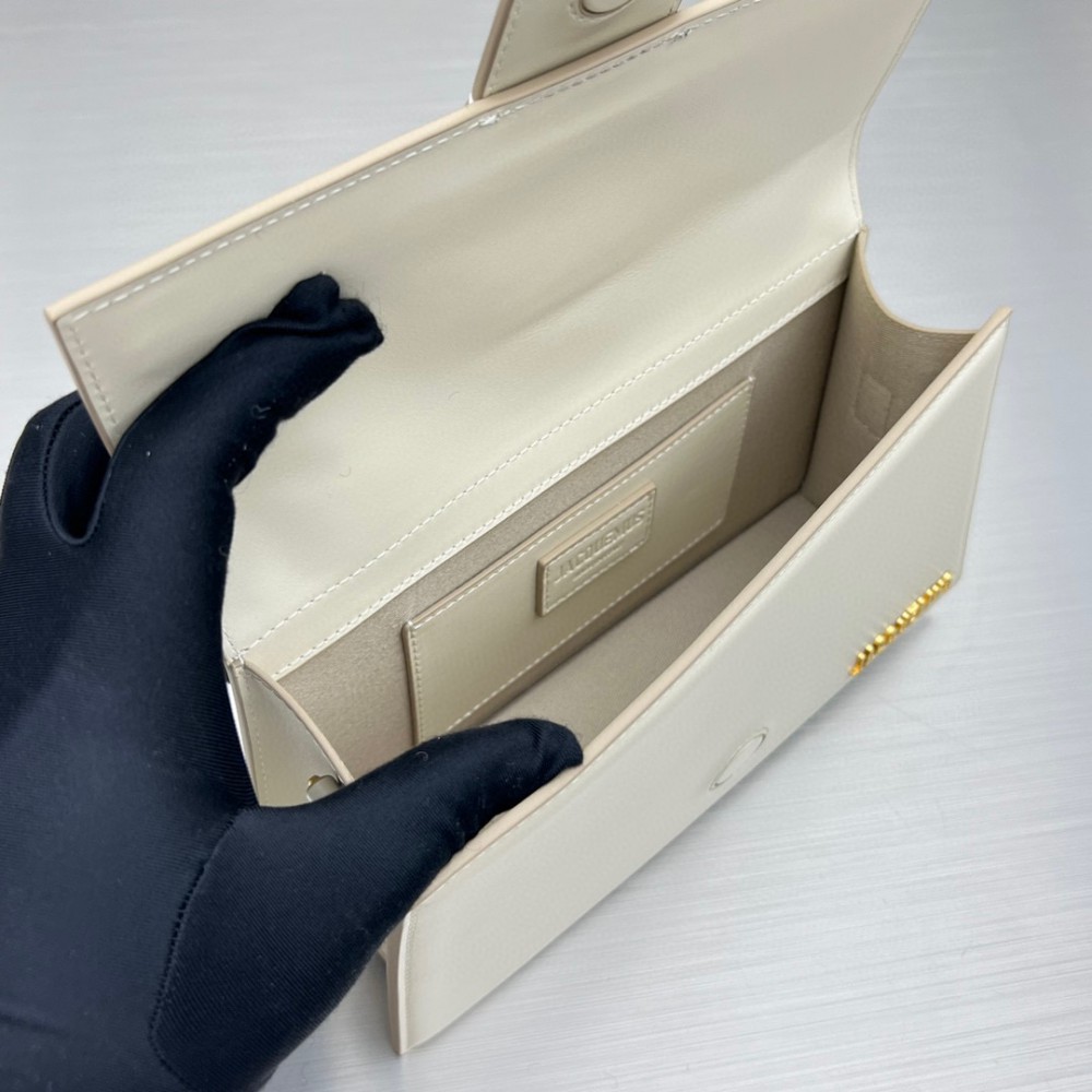 Jacquemus bambino 24x13x7cm white Bags