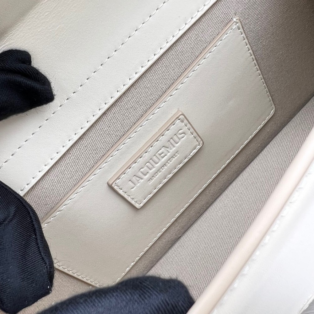 Jacquemus bambino 24x13x7cm white Bags