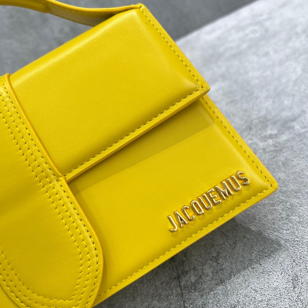 Jacquemus bambino 24x13x7cm yellow Bags
