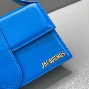 Jacquemus bambino 24x13x7cm blue Bags