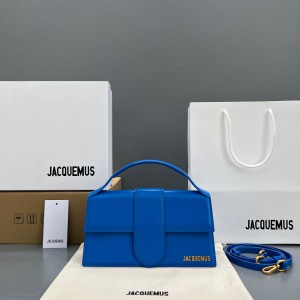 Jacquemus bambino 24x13x7cm blue Bags