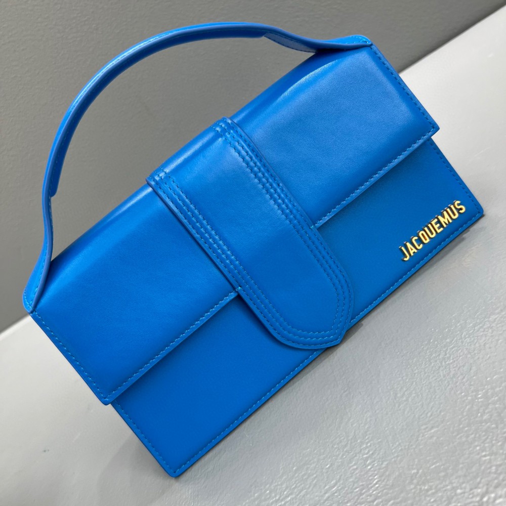 Jacquemus bambino 24x13x7cm blue Bags