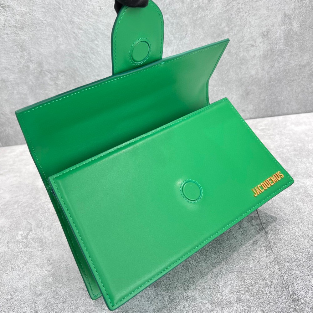 Jacquemus bambino 24x13x7cm green Bags