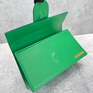 Jacquemus bambino 24x13x7cm green Bags