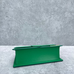 Jacquemus bambino 24x13x7cm green Bags
