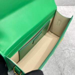 Jacquemus bambino 24x13x7cm green Bags