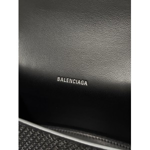 Balenciaga hourglass 19x13x18cm crystals black Bags