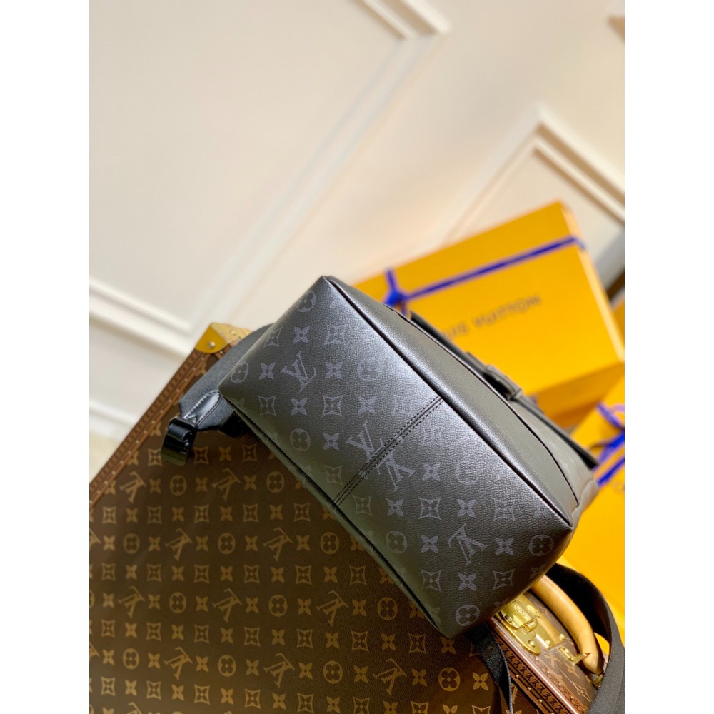 LOUIS VUITTON Saumur Backpack M45913 Monogram Eclipse 27.0 x 42.0 x 13.0 