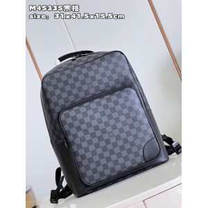 LV M45335 Dean dameir Macassar backpack 31x41.5x15.5cm 