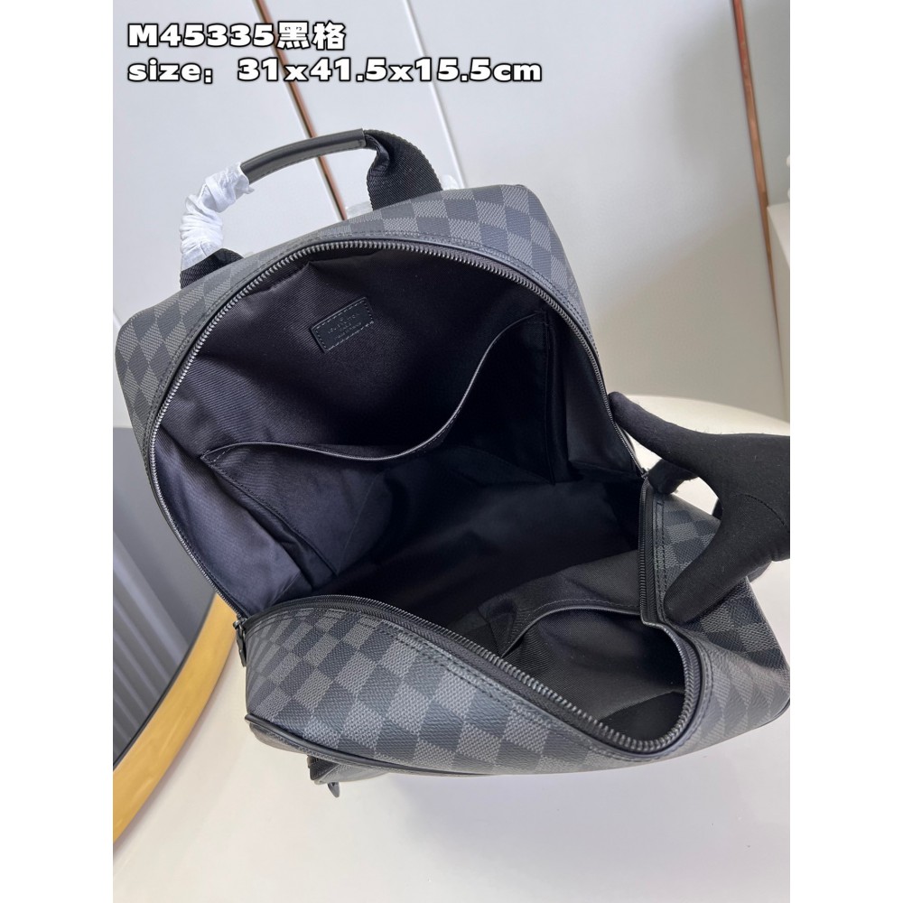 LV M45335 Dean dameir Macassar backpack 31x41.5x15.5cm 