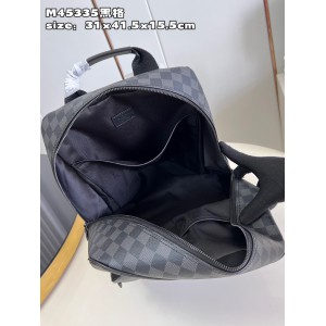 LV M45335 Dean dameir Macassar backpack 31x41.5x15.5cm 