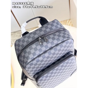 LV M45335 Dean dameir Macassar backpack 31x41.5x15.5cm 