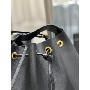 Ysl PARIS VII LARGE FLAT HOBO BAG IN SMOOTH LEATHER 44 X 33 X 2 CM Bags