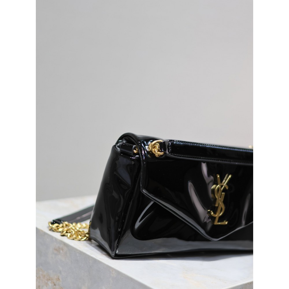Ysl CALYPSO IN PATENT LEATHER 26 X 14 X 7 CM Bags