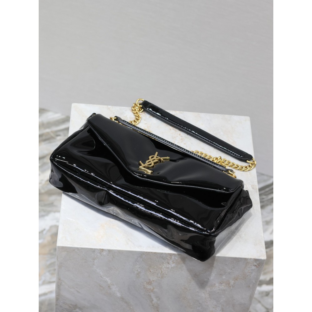 Ysl CALYPSO IN PATENT LEATHER 26 X 14 X 7 CM Bags
