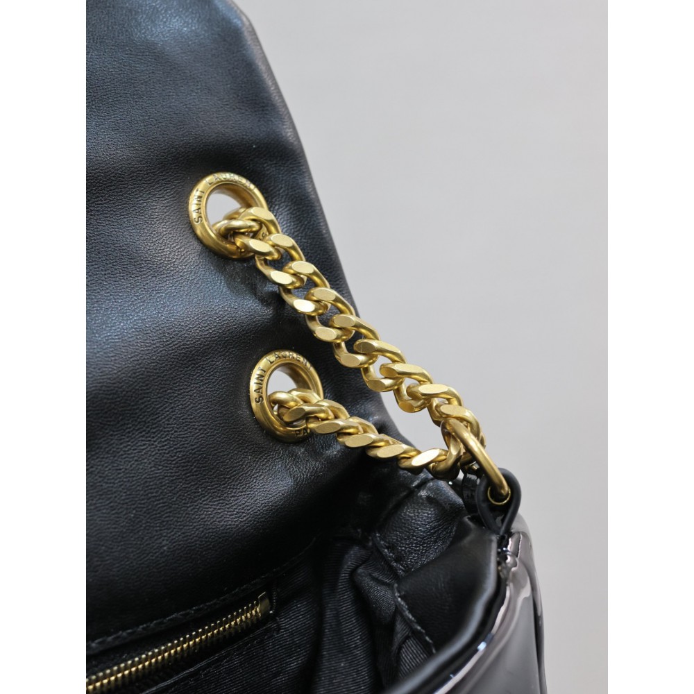 Ysl CALYPSO IN PATENT LEATHER 26 X 14 X 7 CM Bags