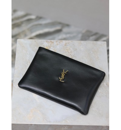 Ysl CALYPSO SMALL POUCH IN LAMBSKIN 23x16cm