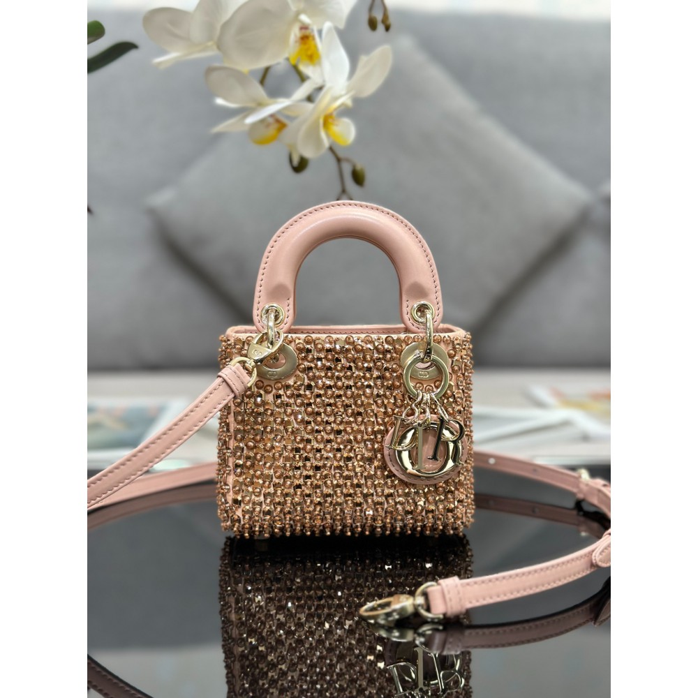 Dior S0856 MICRO LADY BAG Limited edition handmade Bags