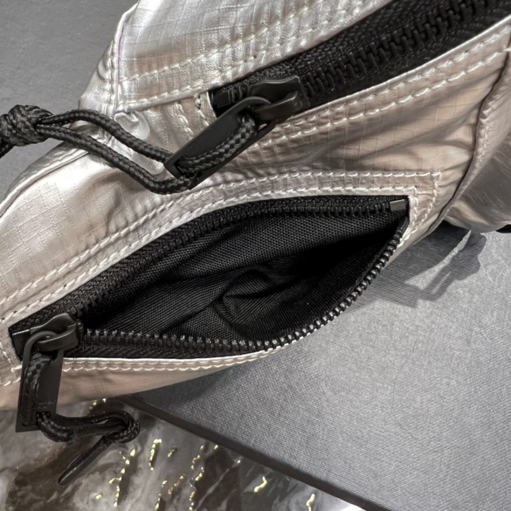 Ysl belt bag 24×16cm silver Bags