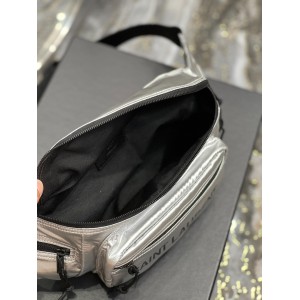 Ysl belt bag 24×16cm silver Bags