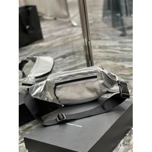 Ysl belt bag 24×16cm silver Bags