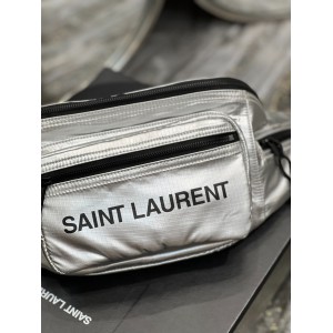 Ysl belt bag 24×16cm silver Bags
