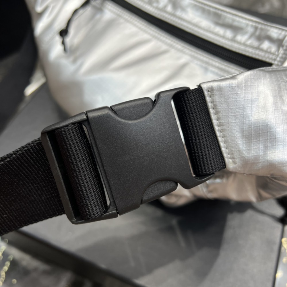 Ysl belt bag 24×16cm silver Bags