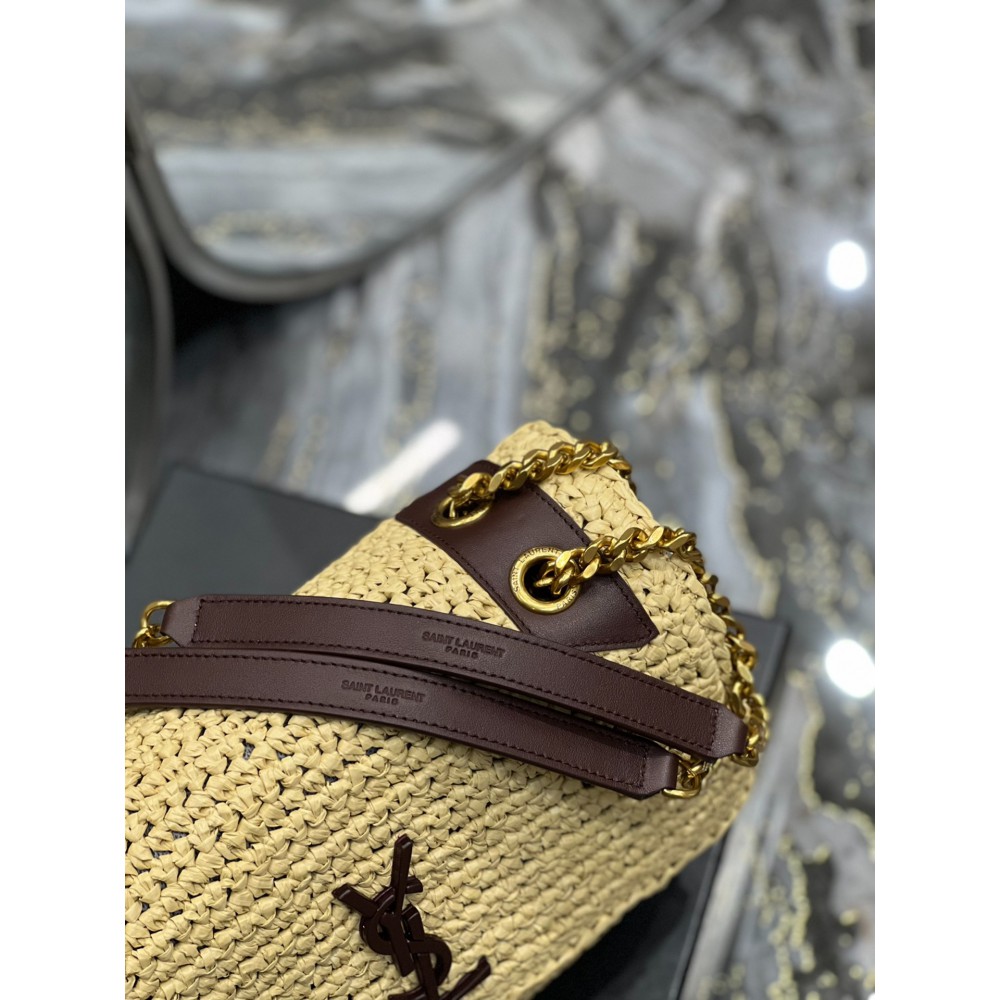 Ysl niki raffia bag 28x20.5cm Bags