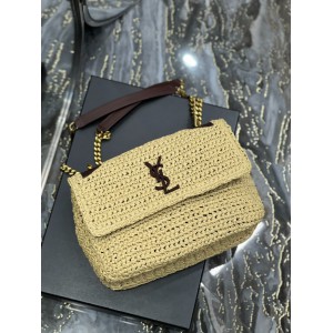 Ysl niki raffia bag 28x20.5cm Bags