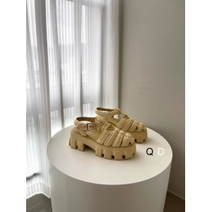 Prada raffia sandals 36-42 beige Shoes