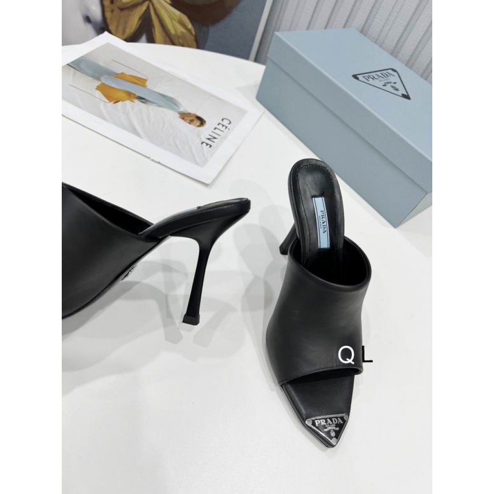 Prada heels black 35-41 8cm 
