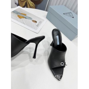 Prada heels black 35-41 8cm 