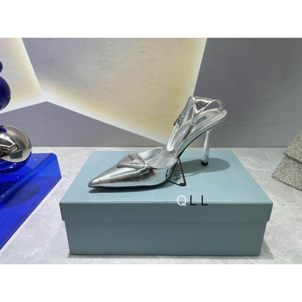 Prada heels 7.5cm 36-42 silver Shoes
