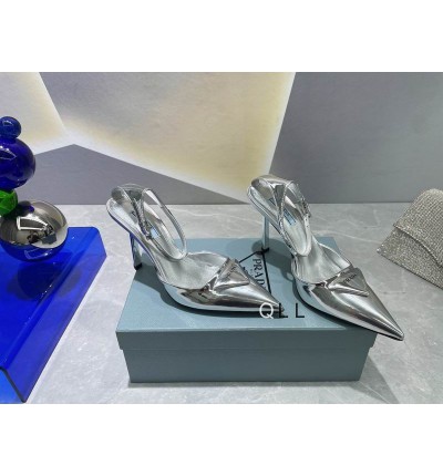 Prada heels 7.5cm 36-42 silver